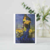 セビリアSpain Flamenco Dancer 1925 ポストカード (スタンド正面)