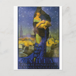 セビリアSpain Flamenco Dancer 1925 ポストカード
