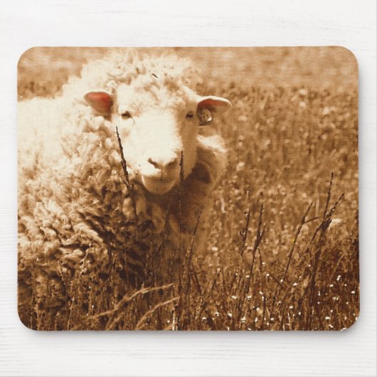 セピアのアシュリー マウスパッド (正面)