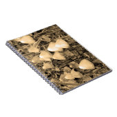 セピアのキノコ ノートブック (右側)