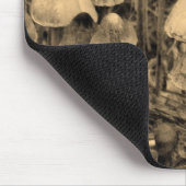 セピアのキノコ マウスパッド (コーナー)