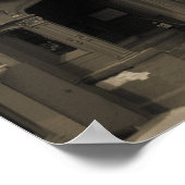 セピアのビクトリア#4 ポスター (角)
