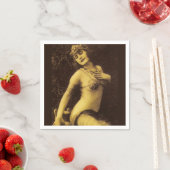 セピアのフラッパー1 スタンダードカクテルナプキン (インサイチュ)