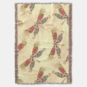 セピアのボホトンフライ スローブランケット (正面縦)