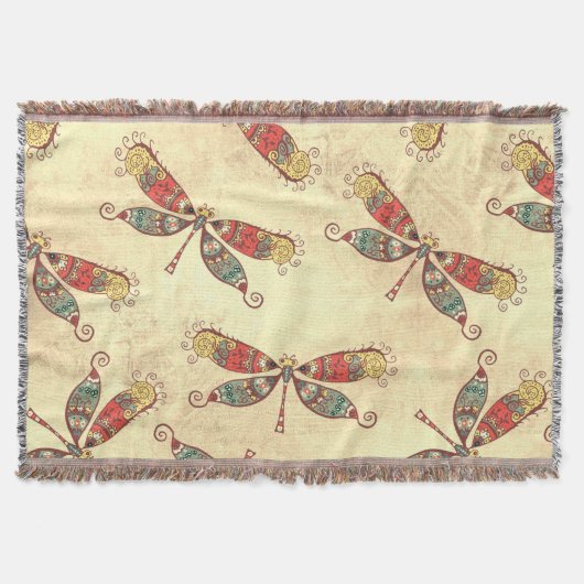 セピアのボホトンフライ スローブランケット (正面)