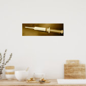 セピアのポスターのプロポフォル ポスター (キッチン)