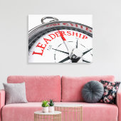 セピアのリーダーシップ作品 キャンバスプリント (インサイチュ (リビング))