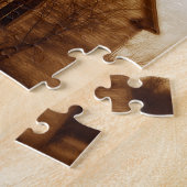 セピアの廃教会 ジグソーパズル (側面)