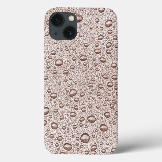 セピアの水滴 ケース・メート iPhoneケース Case-Mate iPhoneケース (裏面)