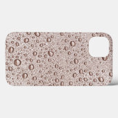 セピアの水滴 ケース・メート iPhoneケース Case-Mate iPhoneケース (裏面 (横))