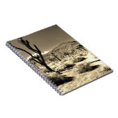 セピアの砂漠を旅するノート ノートブック (右側)