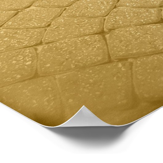 セピアの黒猫 ポスター (角)