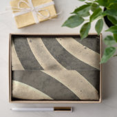 セピアらせん状パターン、スクラップブック作りギフト包装 薄葉紙 (ギフト)