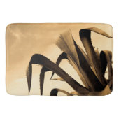 セピアアロエ植物 バスマット (正面)