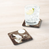 セピアウルフ&ムーン コースター (右側)