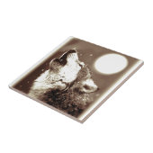 セピアウルフ&ムーン タイル (側面)