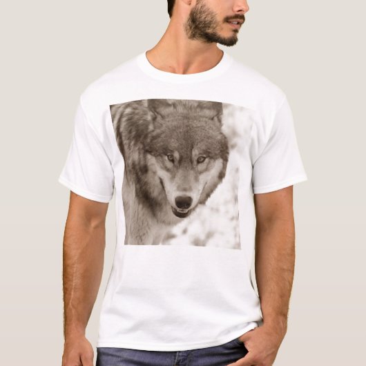 セピアウルフ Tシャツ (正面)
