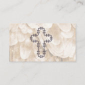 セピアエンジェルウィング名刺 名刺 (裏面)