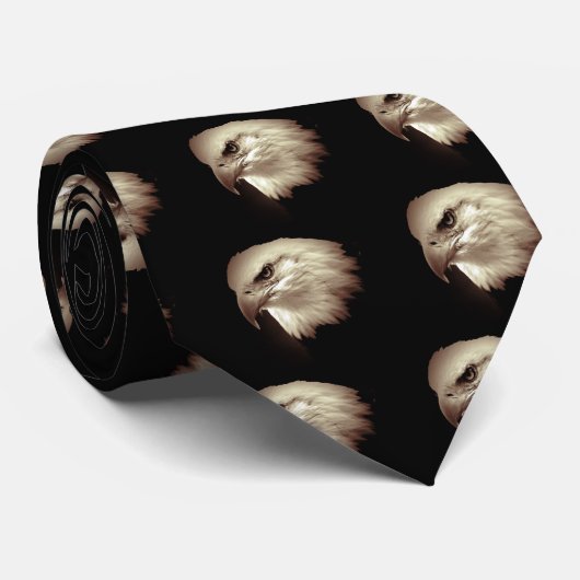 セピアカラーハゲワシ ネクタイ (ロール)