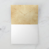 セピアクロック顔スチームパンク カード (内部)