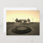 セピアクローマー桟橋はがき ポストカード (正面/裏面)