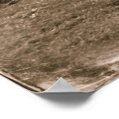 セピアグランジ馬 ポスター (角)