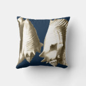 セピアコンチシーシェル クッション (裏面)