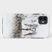 セピアゴシックガールヴィネット Case-Mate iPhoneケース (裏面(横))