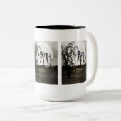 セピアゴシックガール ツートーンマグカップ (正面右)