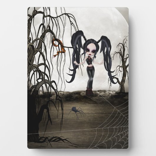 セピアゴシックガール フォトプラーク (正面)