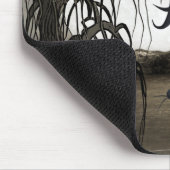 セピアゴシックガール マウスパッド (コーナー)