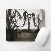 セピアゴシックガール マウスパッド (マウス)