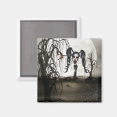 セピアゴシックガール マグネット (正面/裏面)