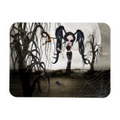 セピアゴシックガール マグネット (横)