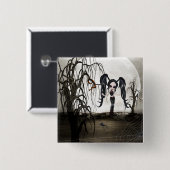 セピアゴシックガール 缶バッジ (正面&裏面)