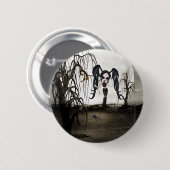 セピアゴシックガール 缶バッジ (正面&裏面)