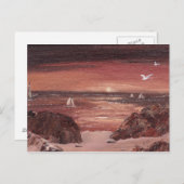 セピアサンセットはがき ポストカード (正面/裏面)