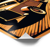 セピアシティスケープ ポスター (コーナー)