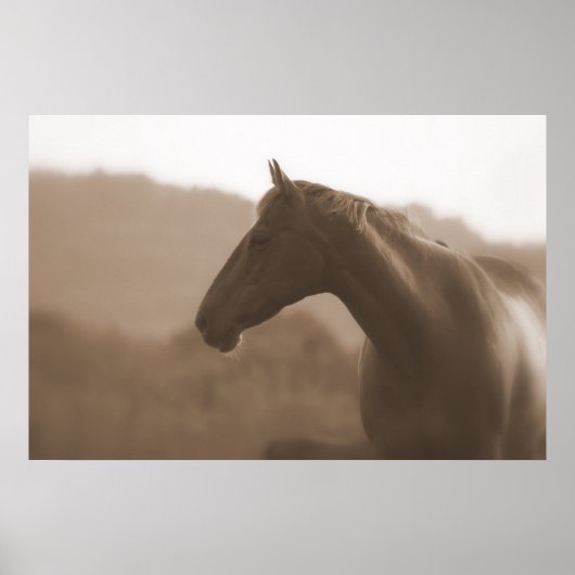 セピアシルエットラージ基本ポスター ポスター (正面)