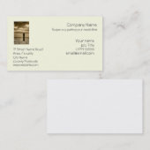 セピアシーショアピラーオンボーリングビーチ 名刺 (正面/裏面)