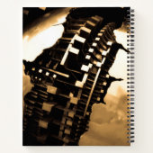 セピアステームパンク ノートブック (裏面)