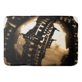 セピアステームパンク バスマット (正面)