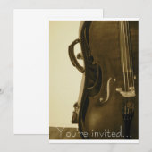 セピアセルロの招待状 招待状 (正面/裏面)