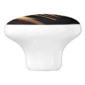 セピアトレインインテリア セラミックノブ (側面)