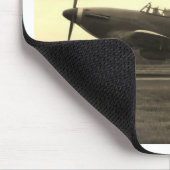 セピアトーネホーカーハリケーン マウスパッド (コーナー)