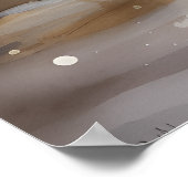 セピアトーンスヌードインシティ通り ポスター (角)