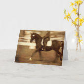 セピアドレスセージ カード (黄色い花)