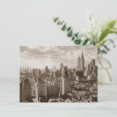 セピアニューヨークシティ招待状 招待状 (スタンド正面)