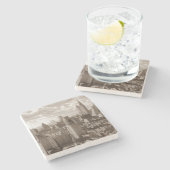 セピアニューヨークシティ ストーンコースター (横)