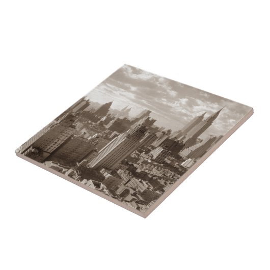 セピアニューヨークシティ タイル (側面)